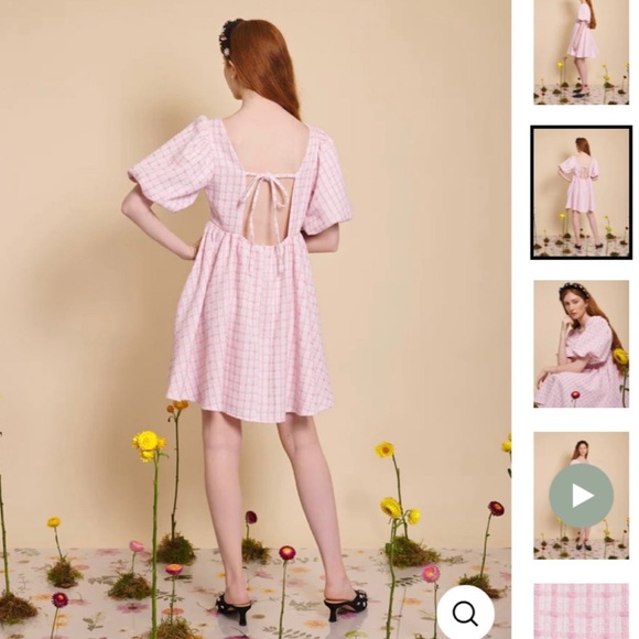 Sister Jane Forage Tweed Mini Dress size M - Picture 2 of 4